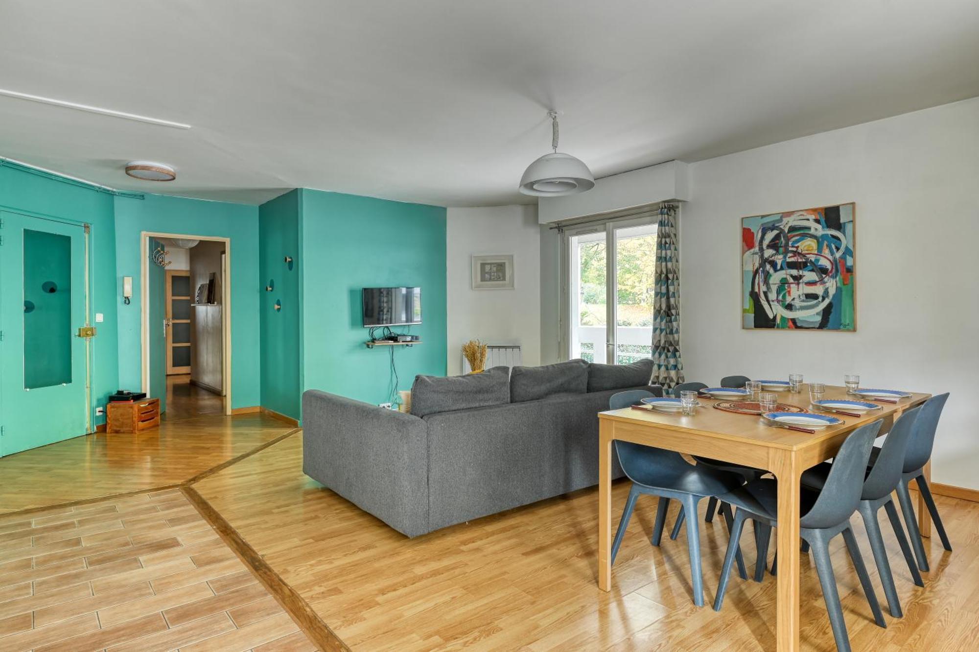 3 Bedroom Apartment With Balconies Paris Exterior photo